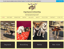Tablet Screenshot of lazydogcrazydog.com